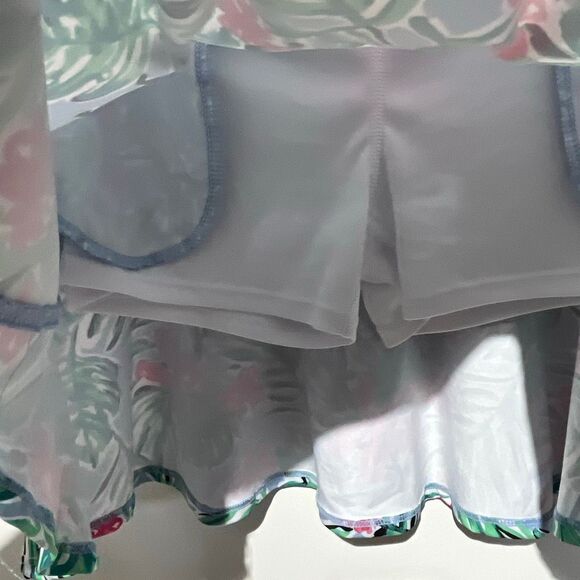 Coral Bay Women's Multicolor Tropical Built-In Shorts Golf Mini Skort Size PS - Picture 7 of 9